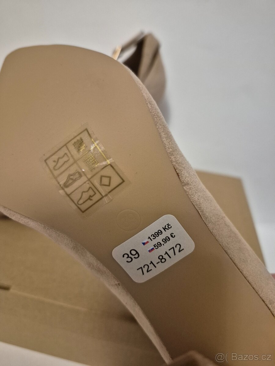 Nové dámské lodičky, velikost 39 - 5