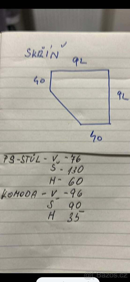 Rohová skříň, komoda i psací stůl - 5