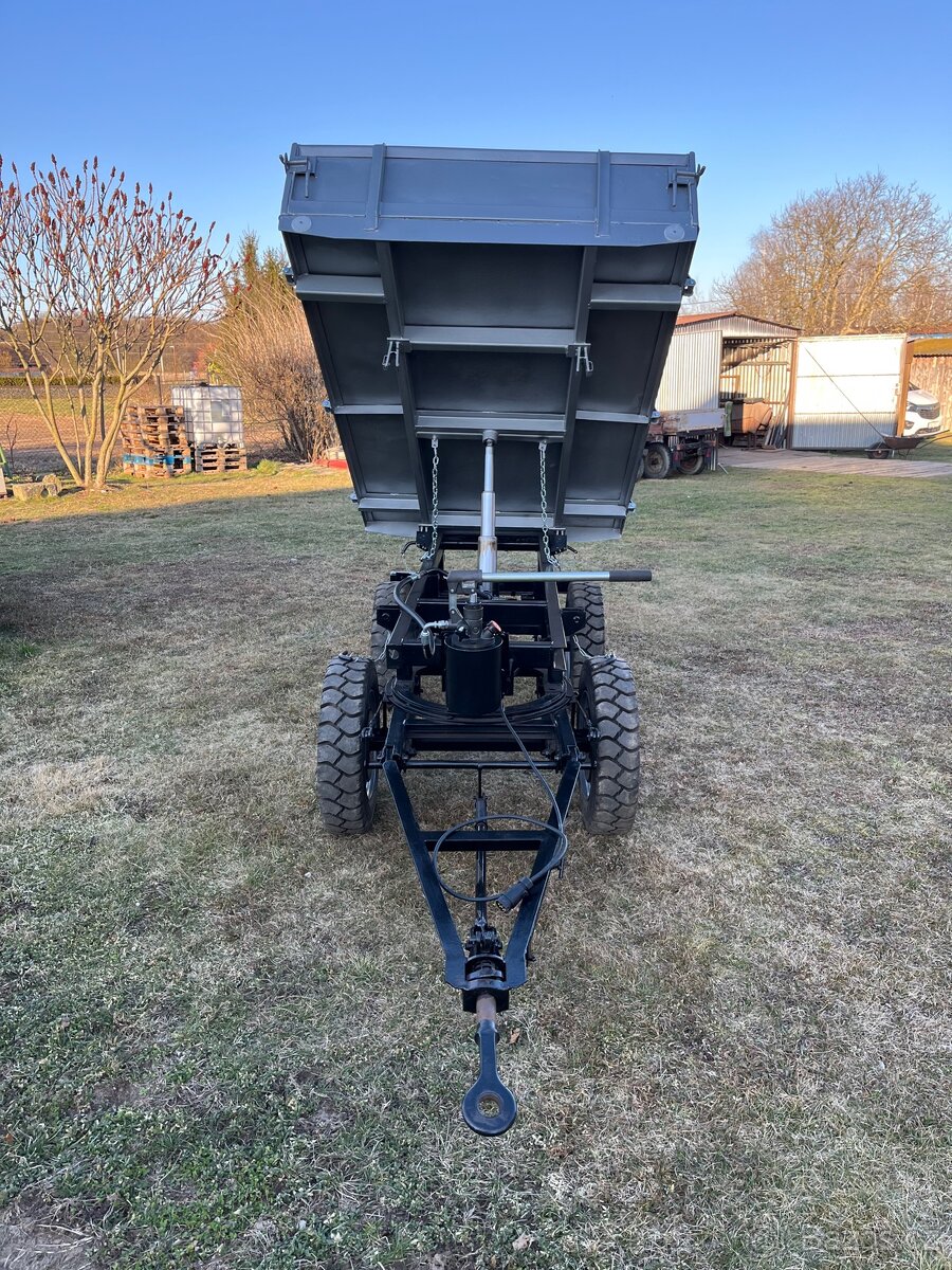 Vlek za malotraktor a multicar m22, 3S - 5