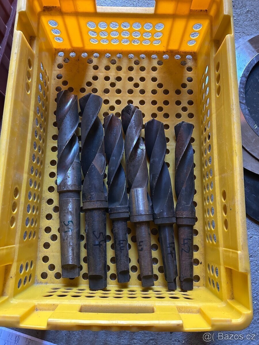 Vrtaky hss různé průměry - 5