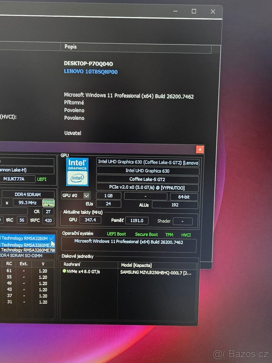 Výkonné micro PC Lenovo | 16GB RAM | Windows - 5