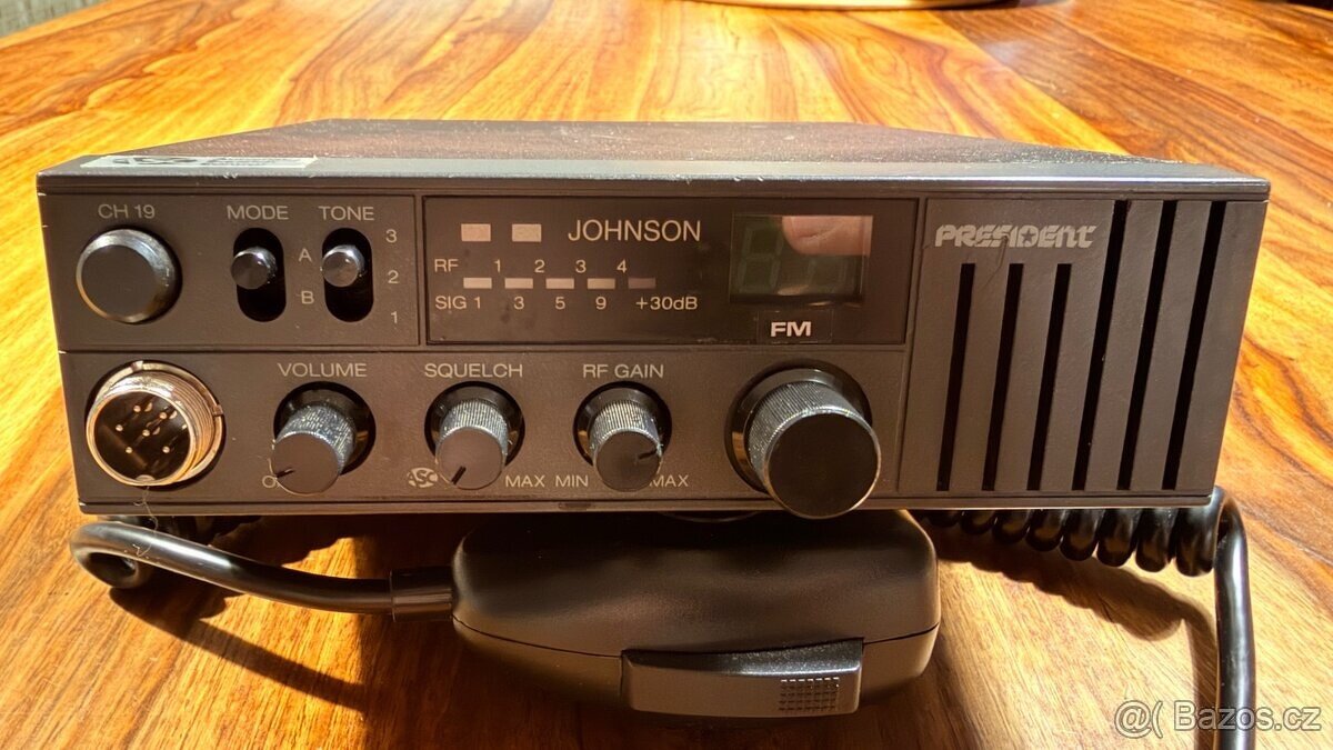 CB rádio President Johnson – výborný stav - 5
