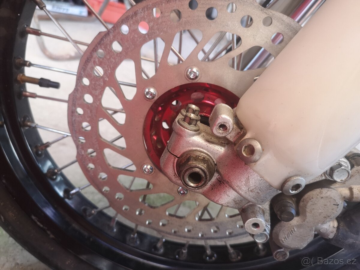 Sada kol Supermoto na Honda CRF 450X 2008