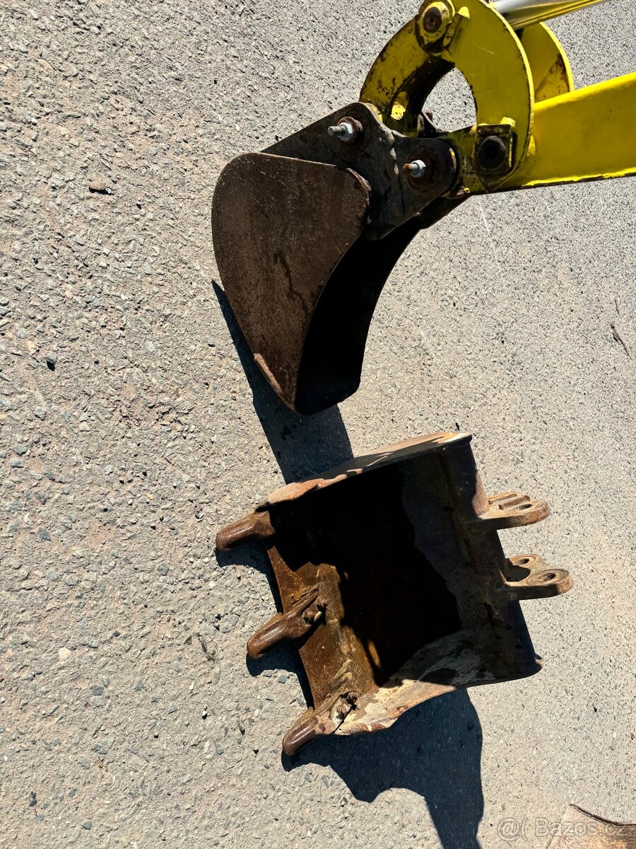 Minibagr yanmar b15 1999 2x lzice - 5