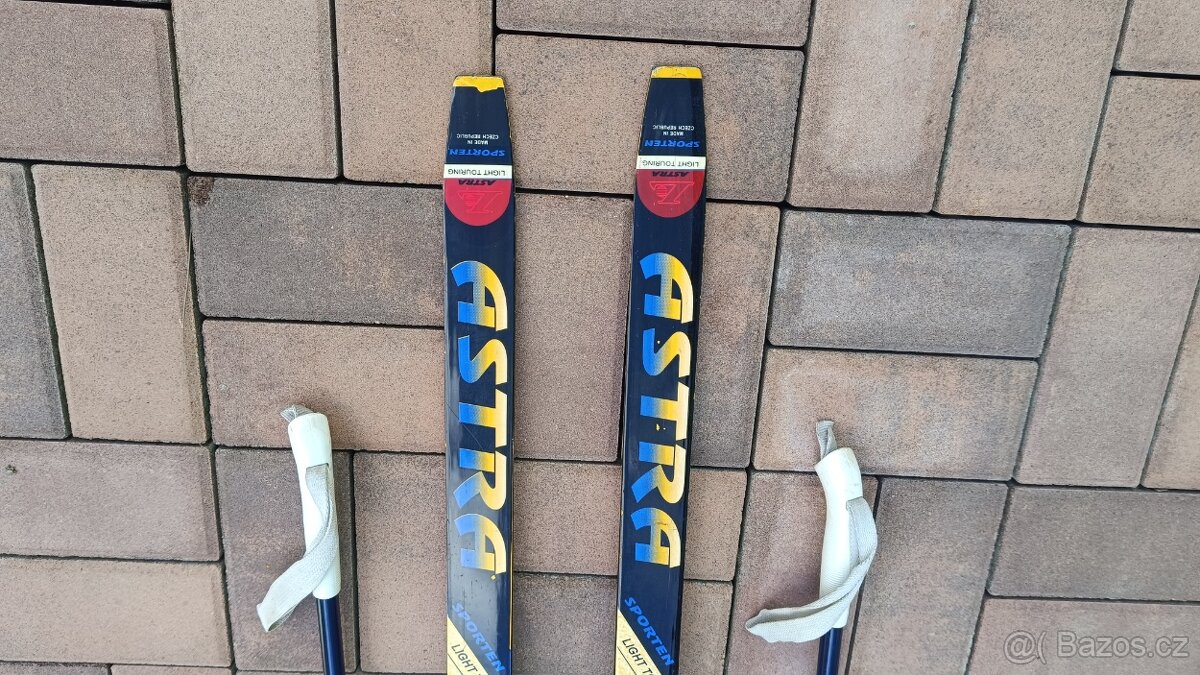 Běžecké lyže 180 + hůlky + boty - 5