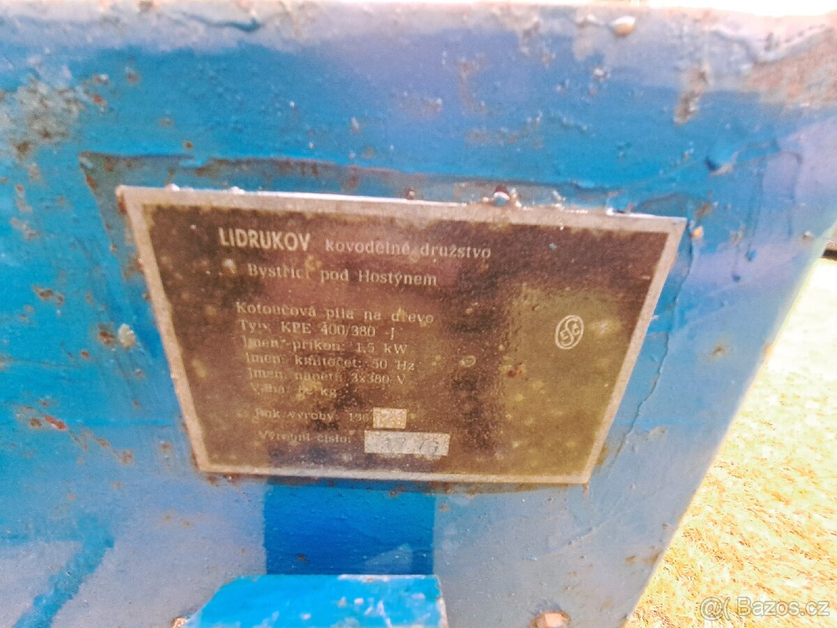 Starší stolová pila - 5