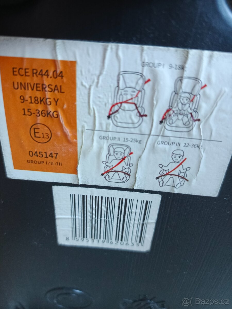 Autosedačka 9–18 kg - 5