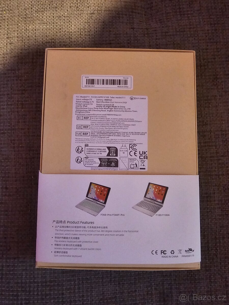 Kryt na tablet s klávesnicí - 5