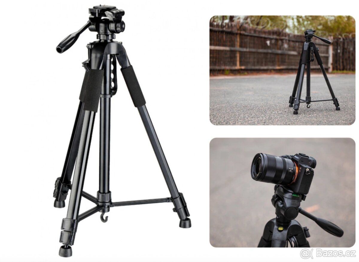 Kompaktní video tripod pro DSLR 180 cm - 5