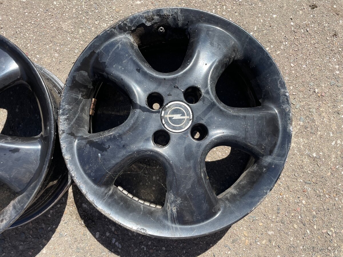 ALU kola Opel 6Jx16 16” 4x108 ET49 - 5