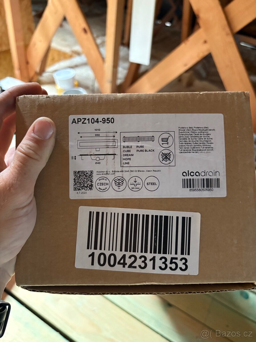 Žlab do sprchového koutu ALCA a TECE - 5