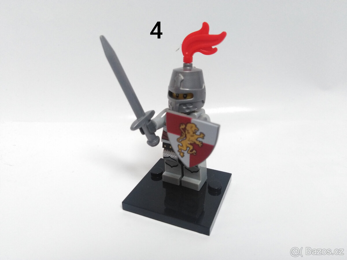 Minifigurky rytíři (10), typ LEGO - 5
