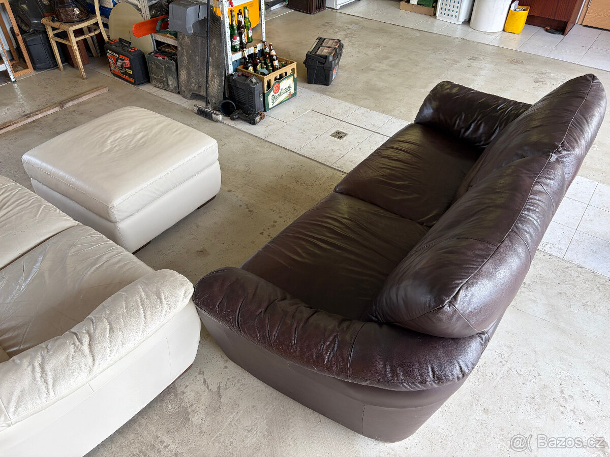 Kožená sedačka - 5