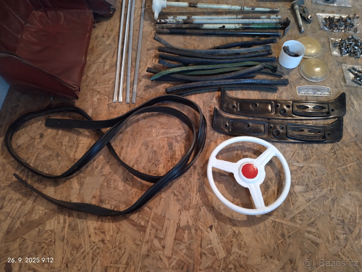 Šlapací autíčko díly - 5