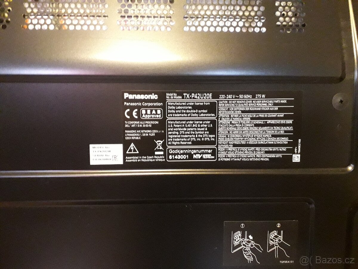 Plazmová televize Panasonic - 5