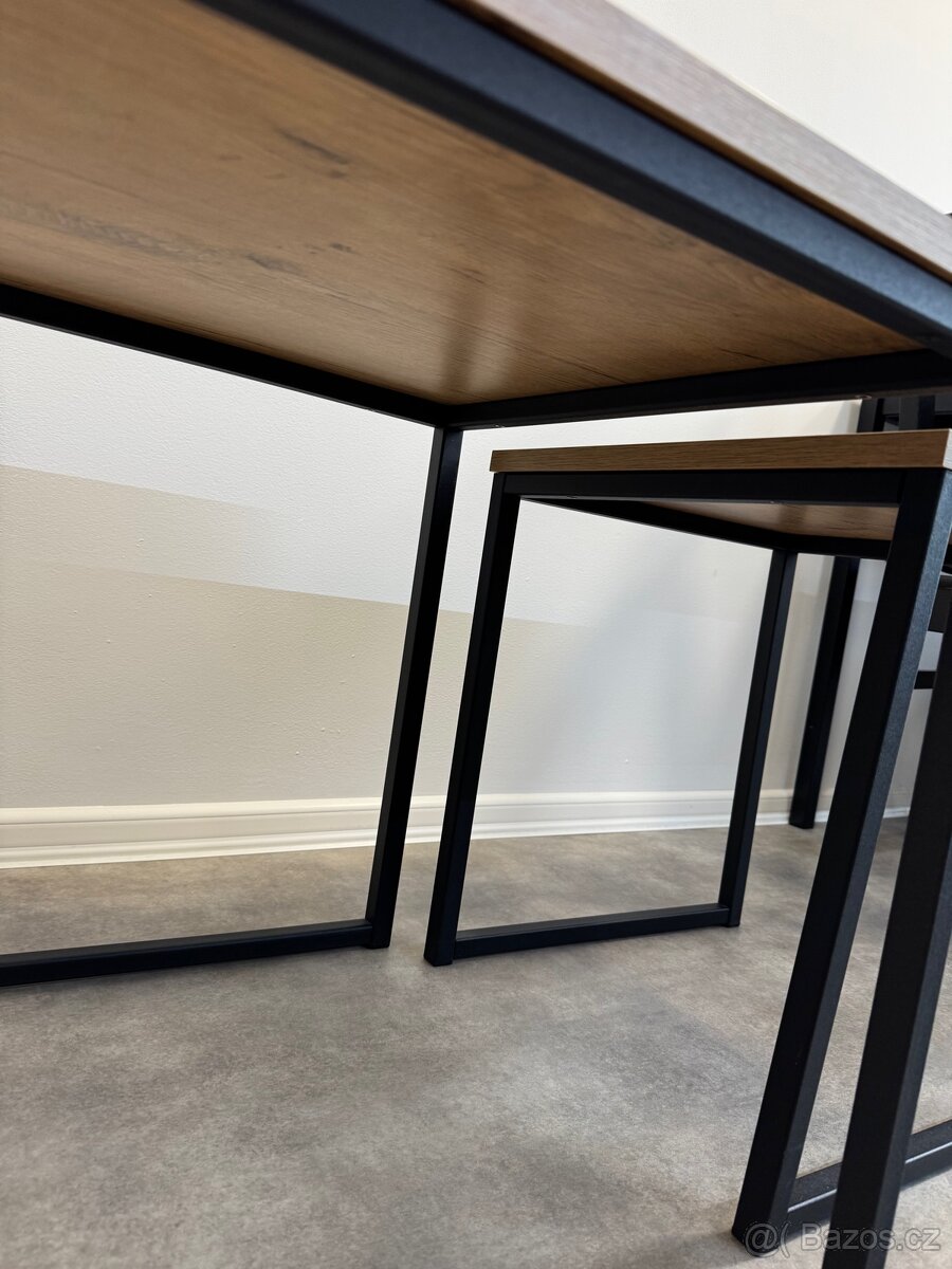 Konferenční stolky 50x50cm a 40x40cm - 5