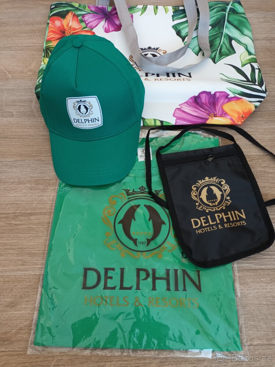 Plážový set = taška ,tričko, čepice - 5