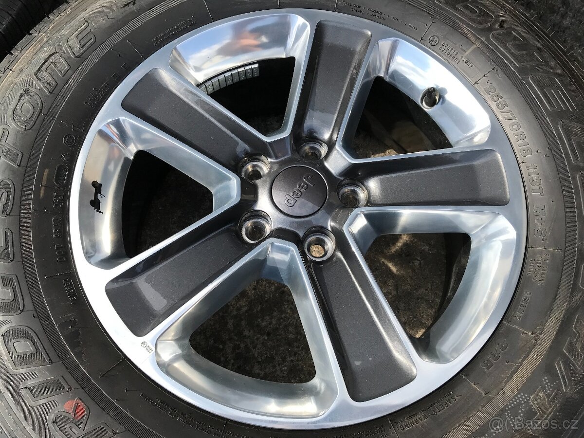 ORIGINAL ALU KOLA JEEP WRANGLER 255/70/18