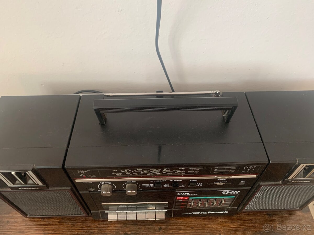 Zachovalý retro přehrávač Panasonic RX-C36L - funkční - 5