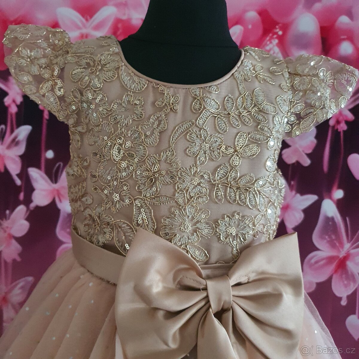 Luxusní dívčí společenské šaty - 5