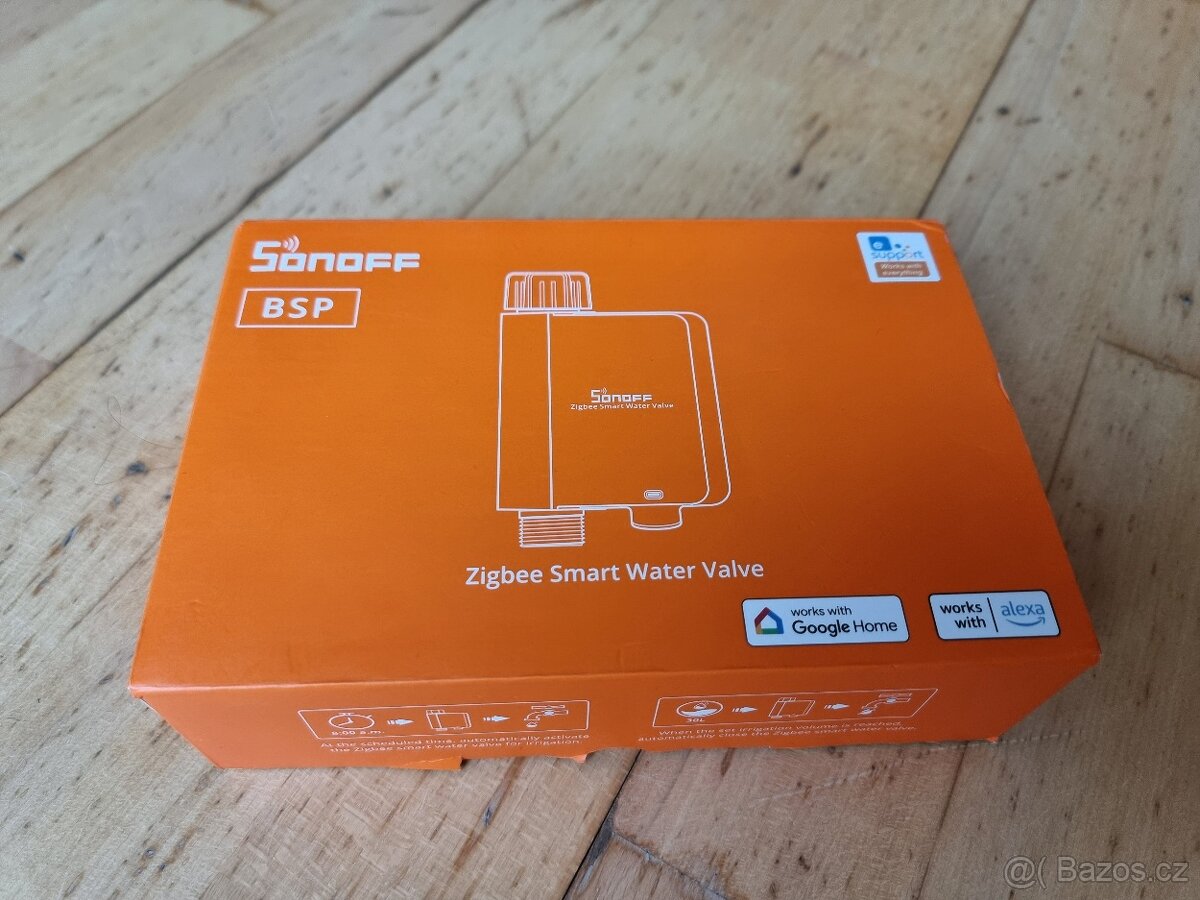 Chytrý vodní ventil / závlaha Sonoff SWV ZigBee - 5