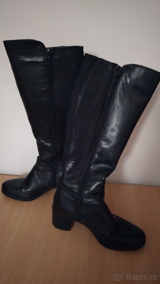 Kožené kozačky Baťa, vel.36 - 5