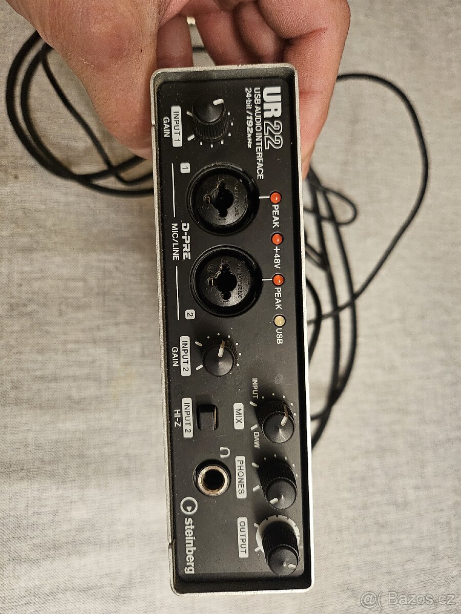 Předmět: Externí zvuková karta Steinberg UR22 – - 5