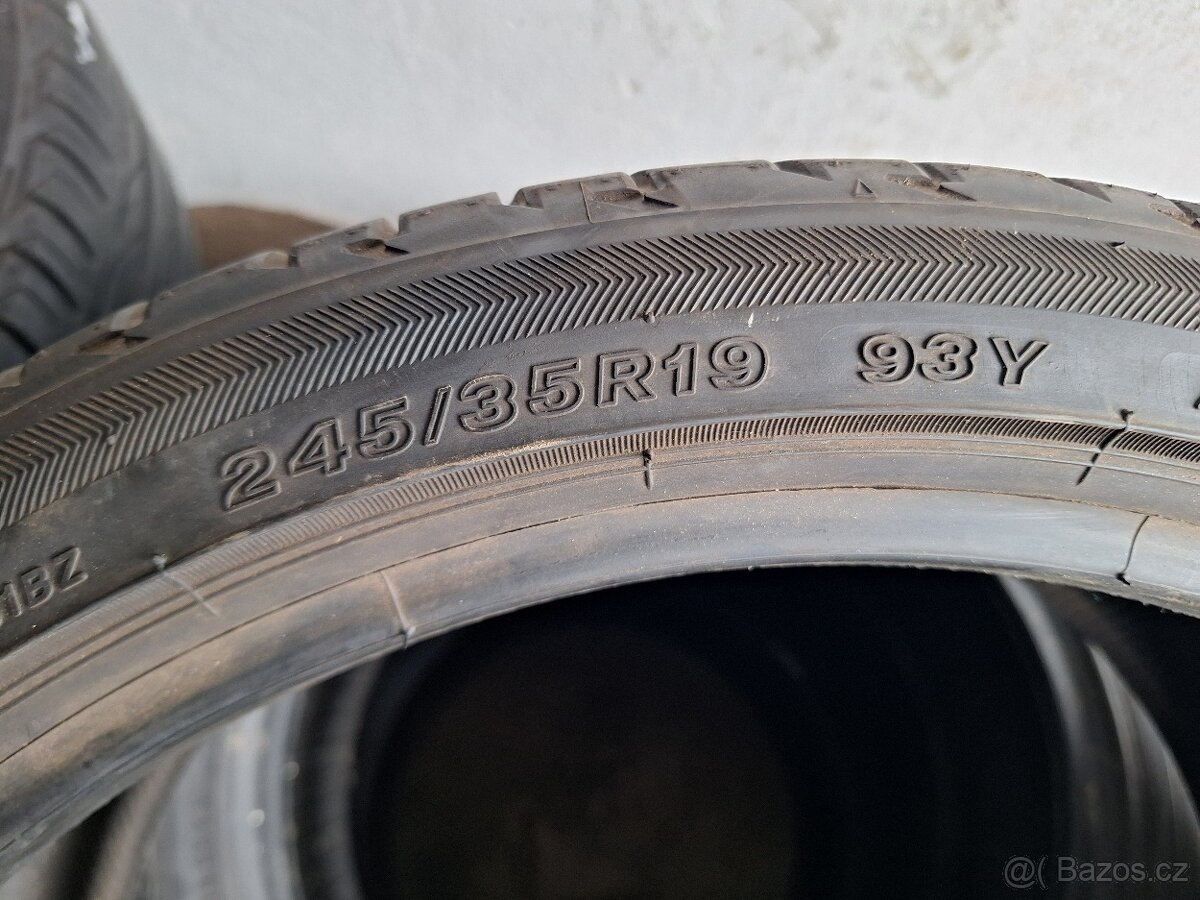 Prodám letní pneu 245/35/19 Bridgestone - 5