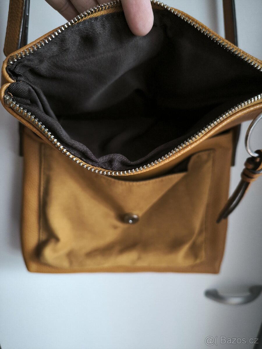 Hořčicově žlutá kabelka - 5