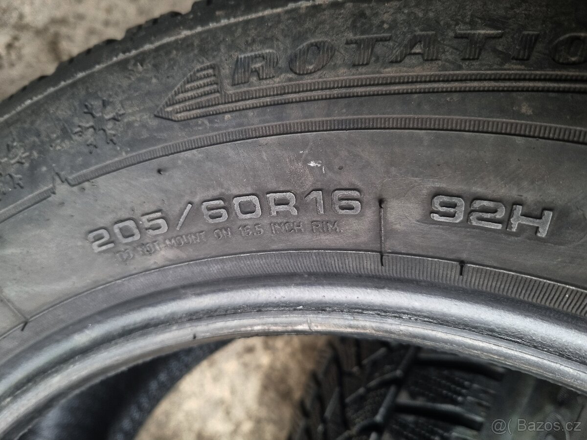 Zimní pneumatiky Dunlop 205/60 R16 92H - 5