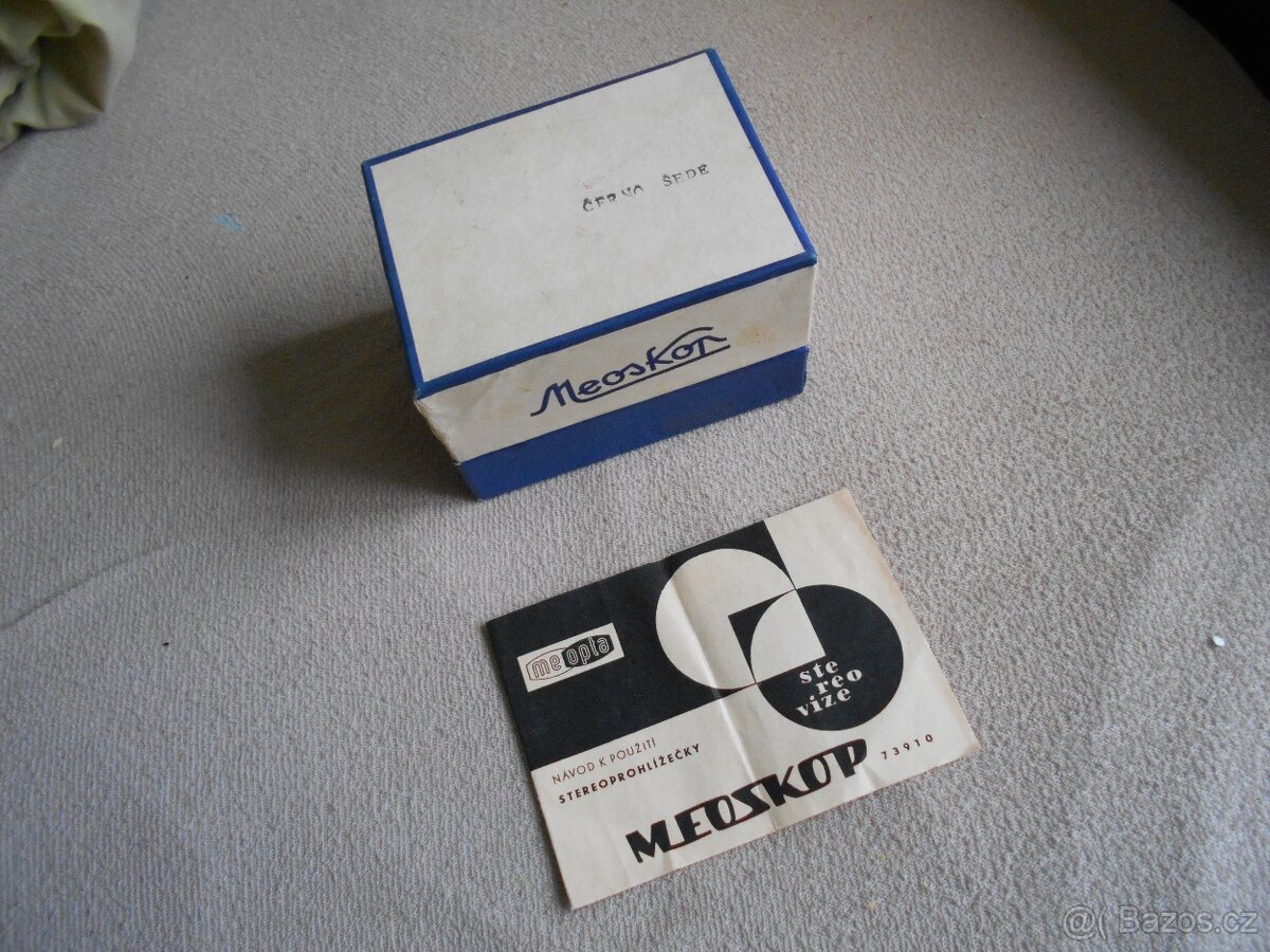 Starý prohlížeč kotoučků Meoskop - 5