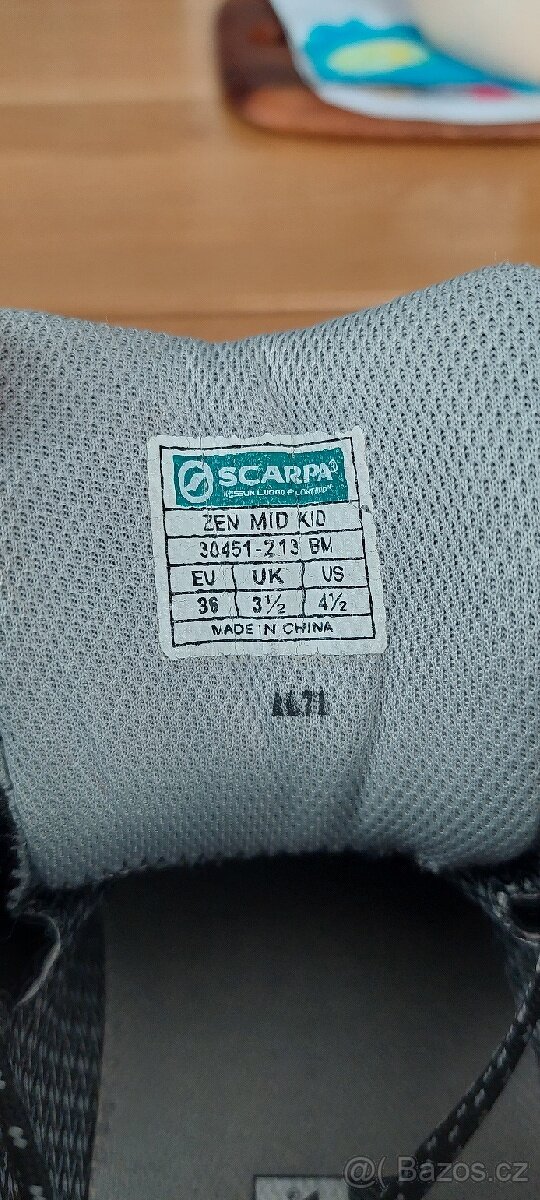 Trekingové boty scarpa vel.36 - 5