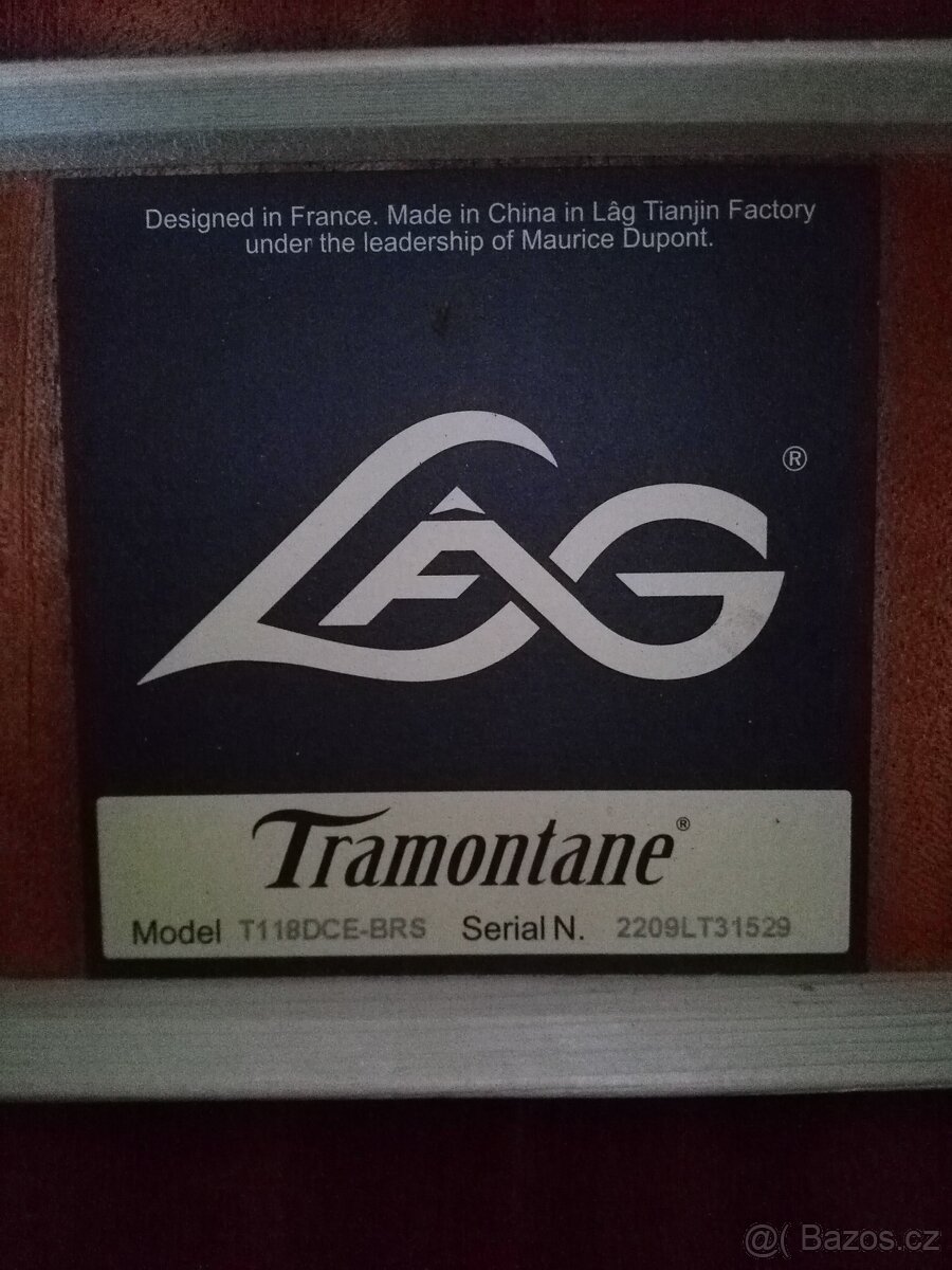 Predam gitaru LAG T118DCE BS. - 5