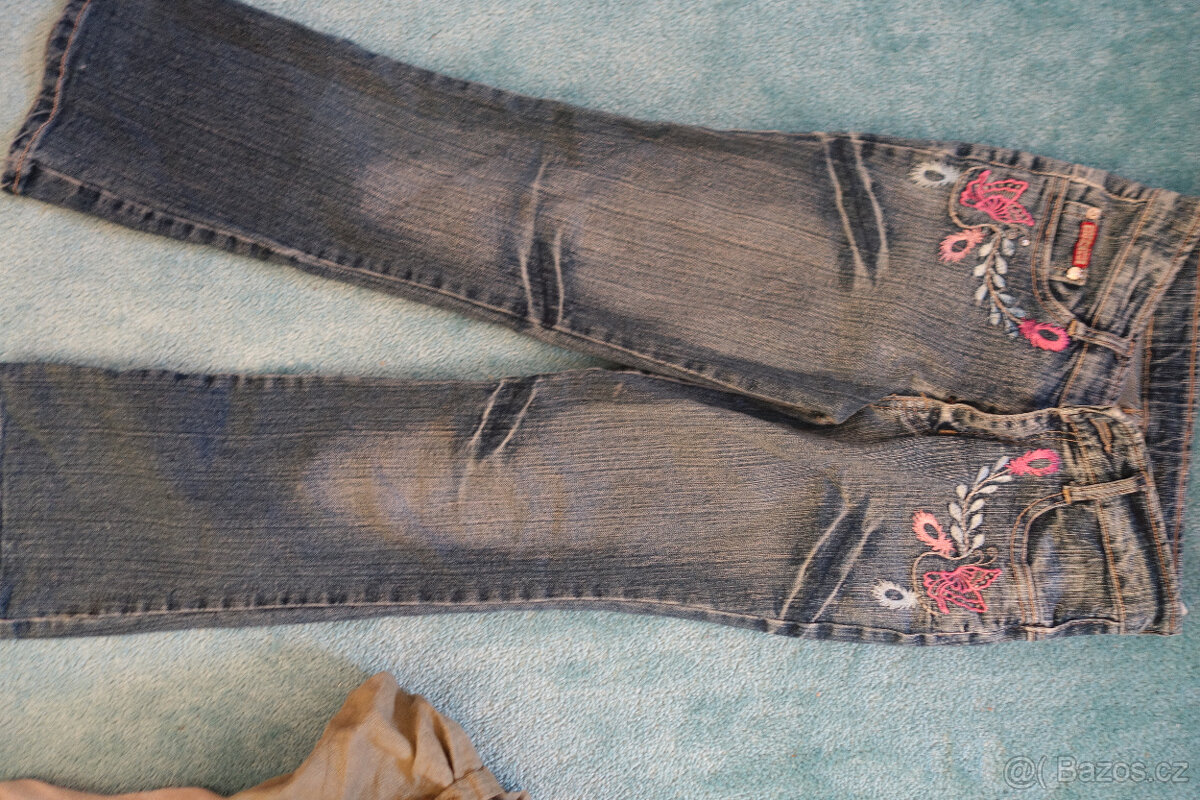 Dívčí kalhoty vel.140 - 5