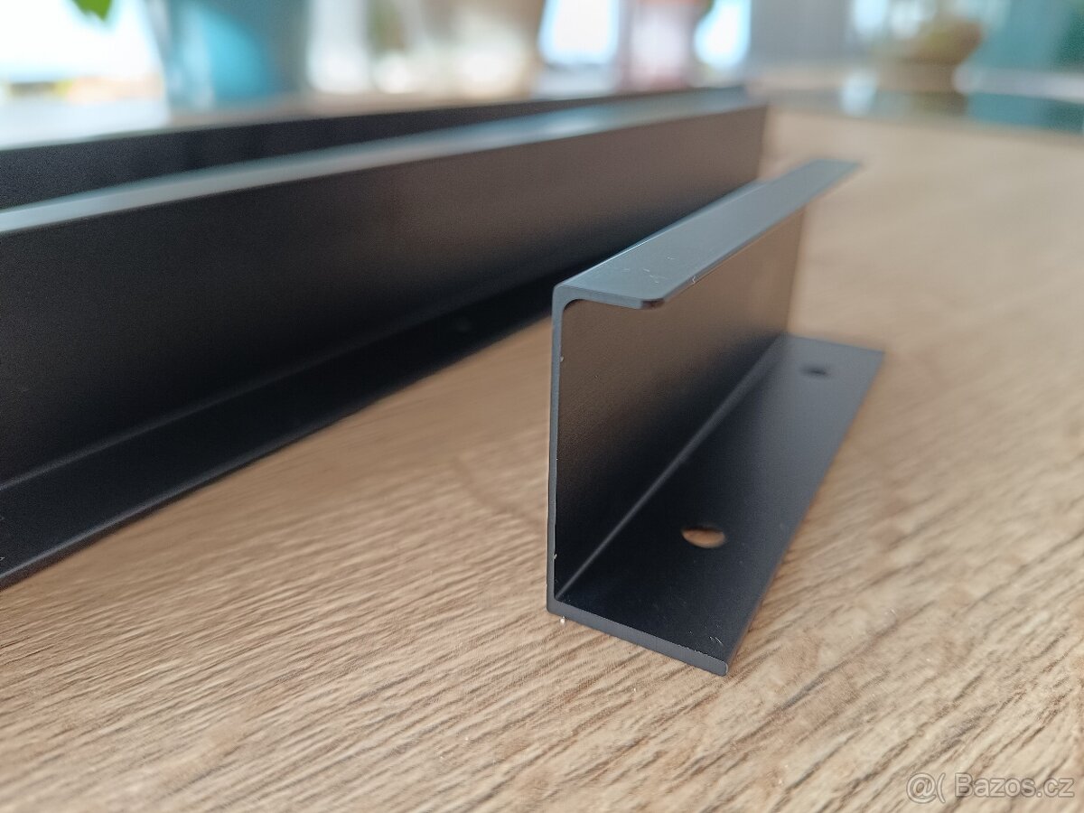 22ks - Nábytkové úchytky Lukata černá matná - 5