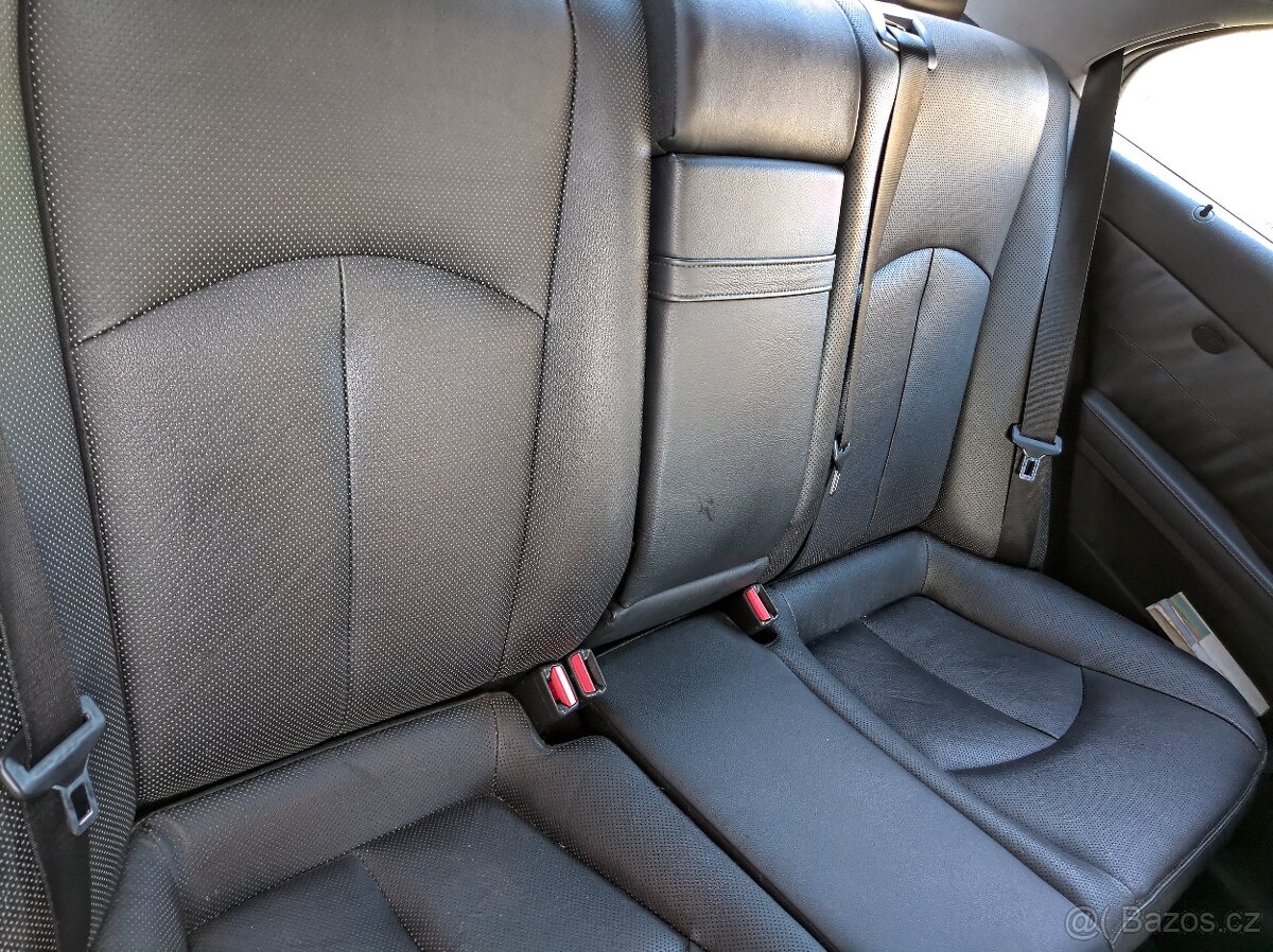 Kožený interiér na Mercedes Benz - E w211 , Facelift - 5