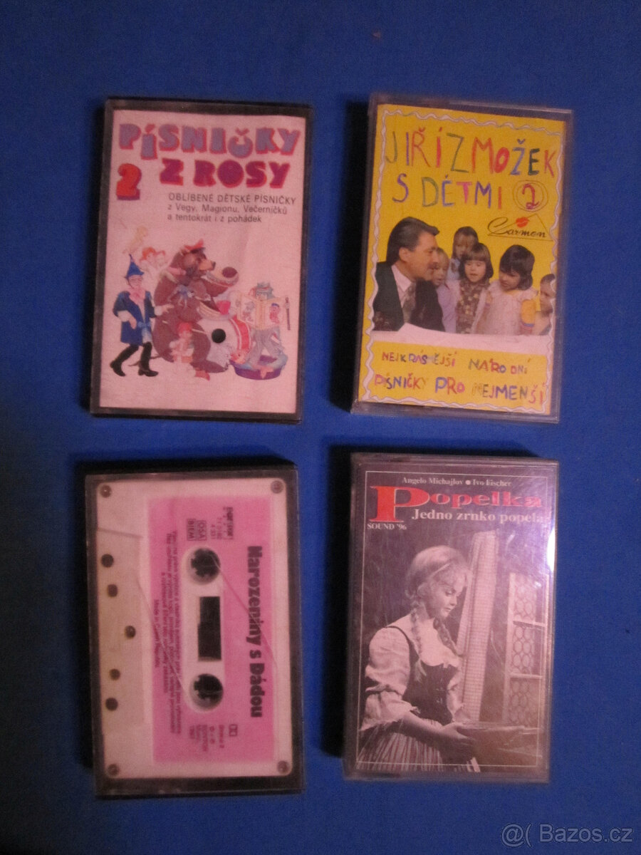 České, pop, a country audiokazety - 5