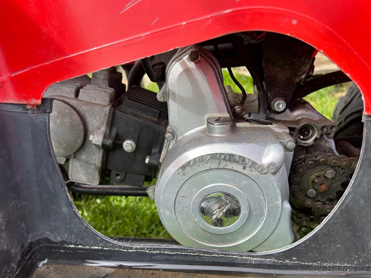Dětská čtyřkolka, benzinová, 125ccm