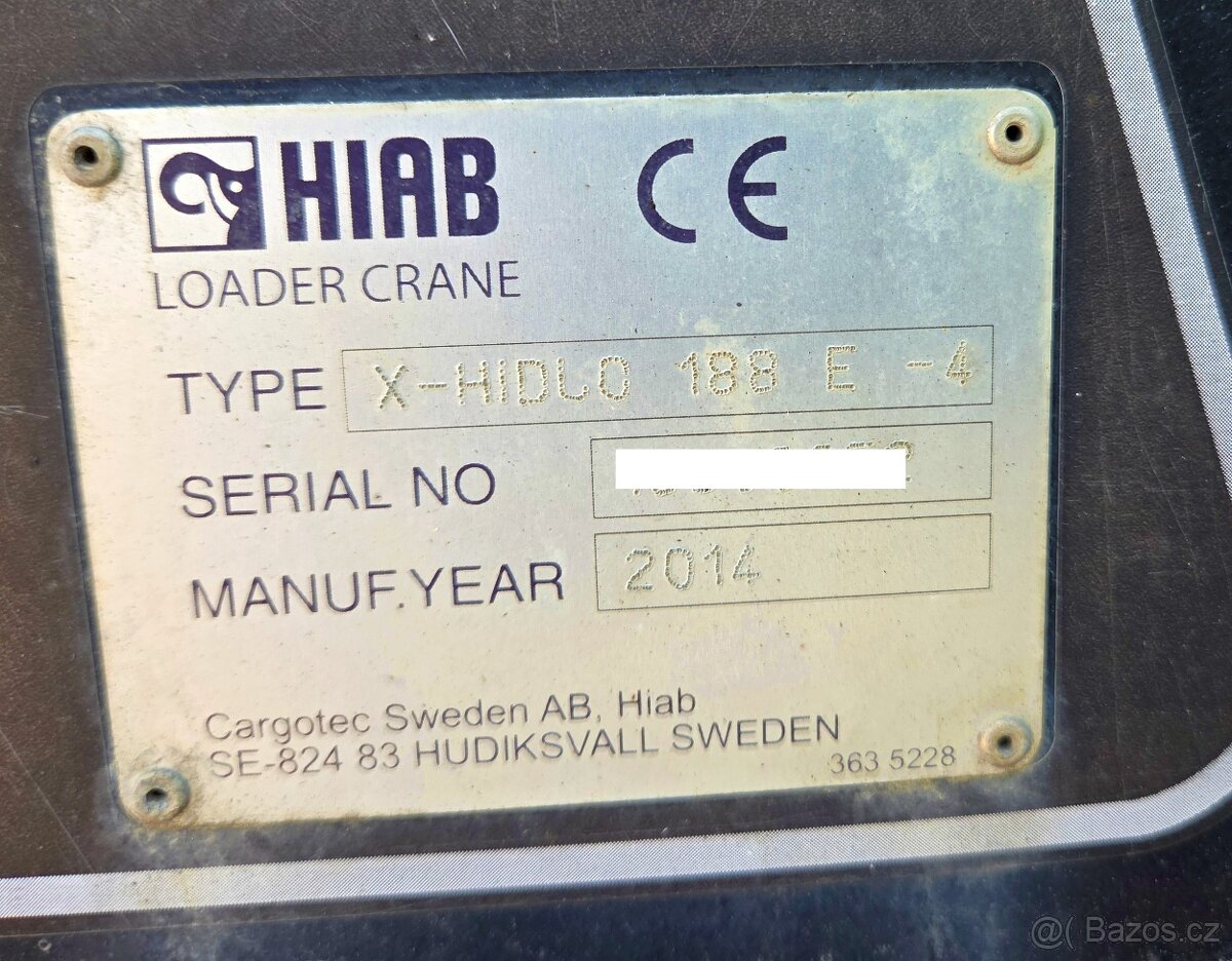 2008 Renault 6x4 +HR(2014) HIAB 188 jeřáb dálkáč valník 32t - 5