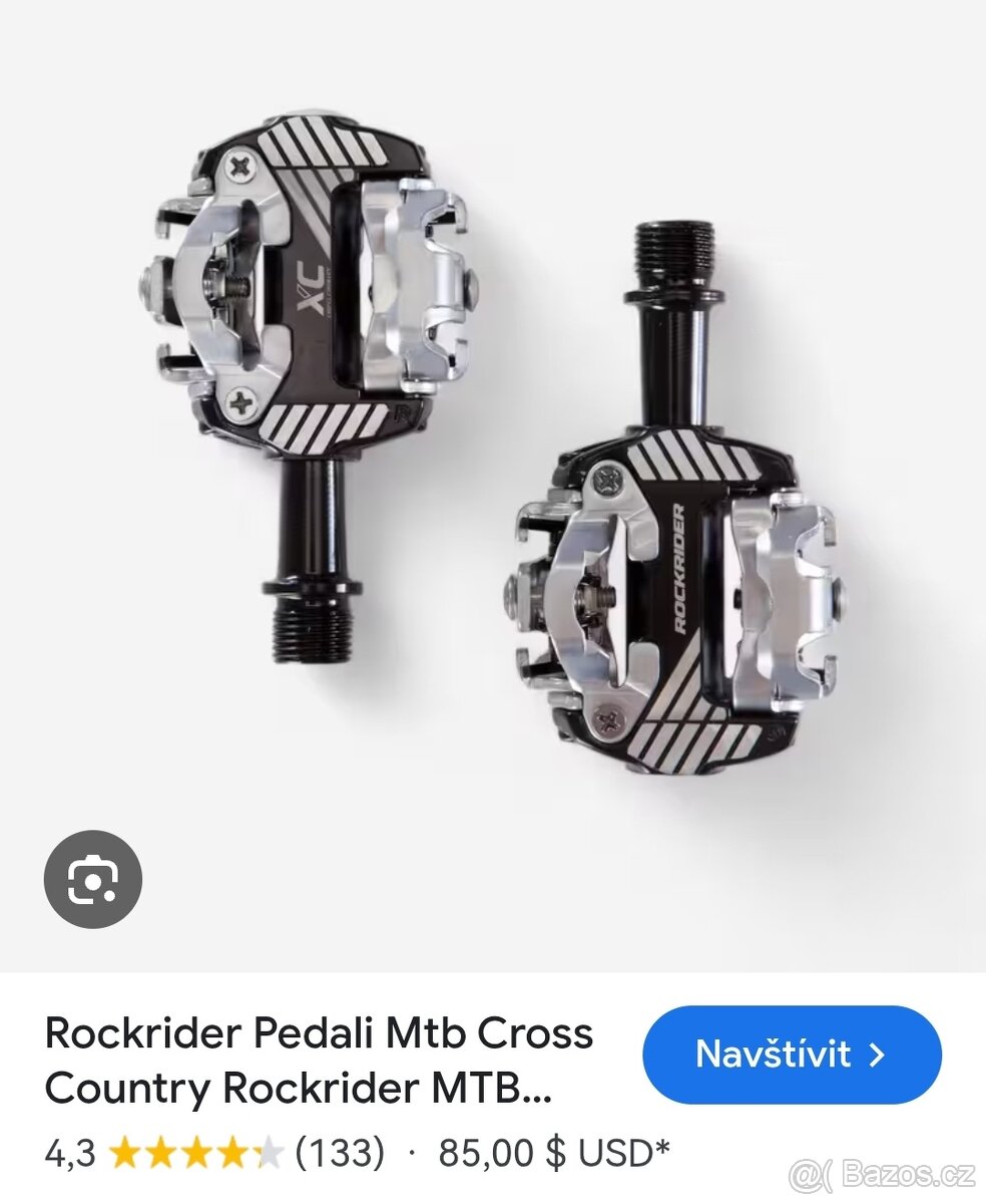 Mtb pedály Rockrider xc cross cauntry - 5