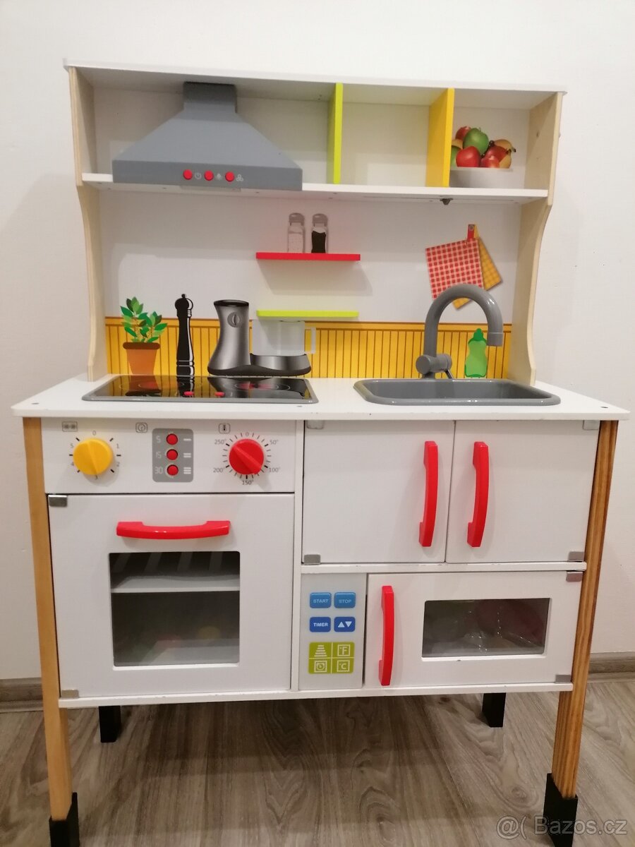 Dětská dřevěná kuchyňka - 5