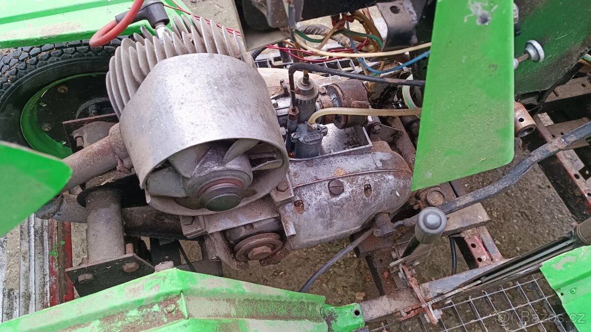 Malotraktor domácí výroby - 5