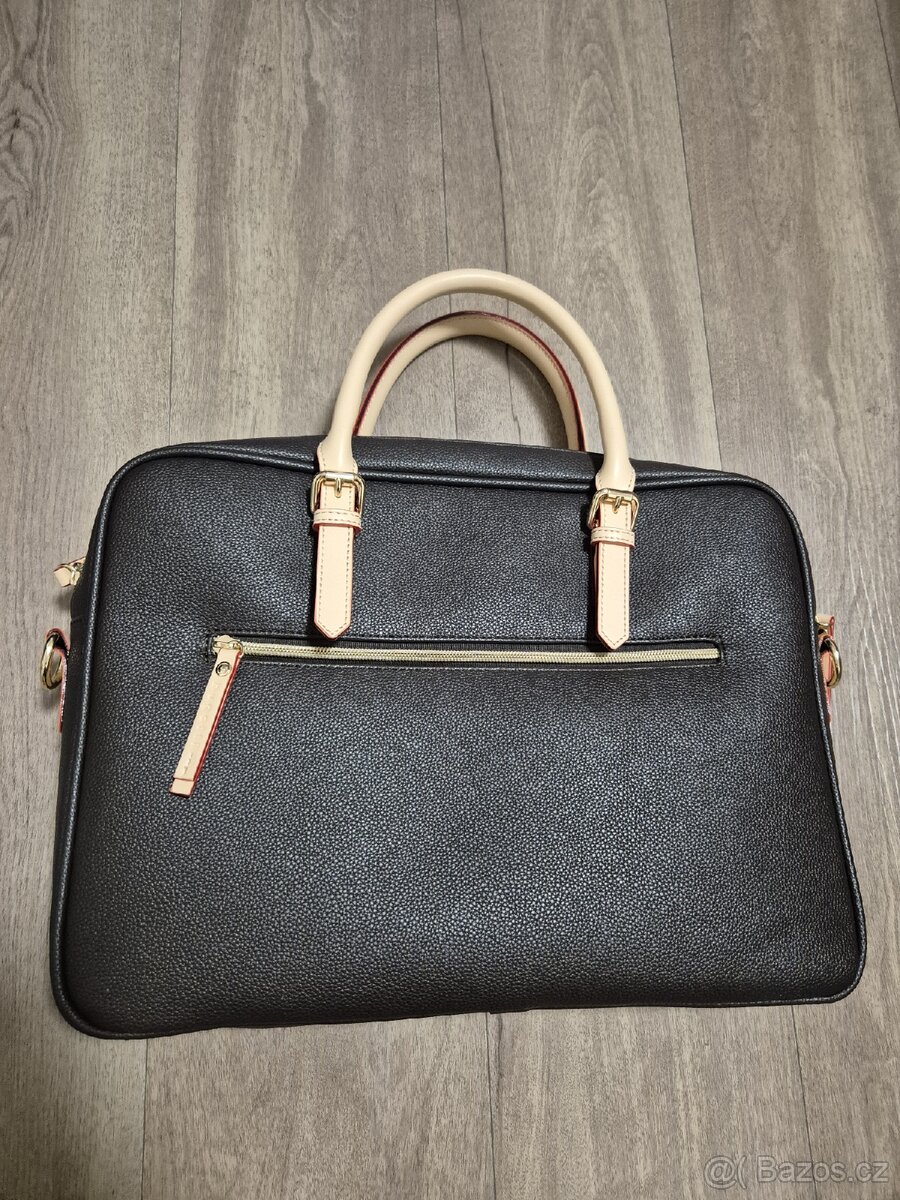 Dámská business taška/aktovka Bugatti, hnědá - 5