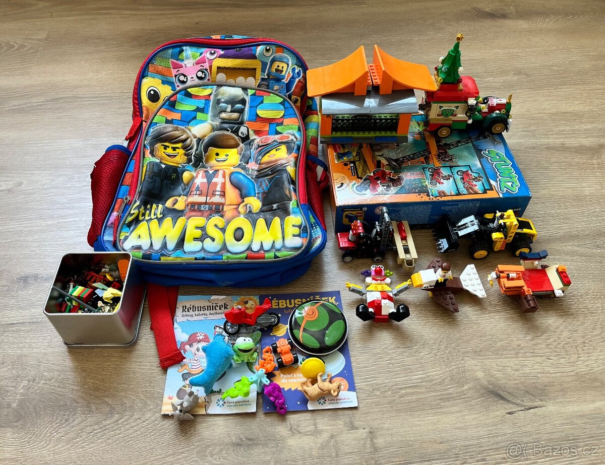 Softshell bunda a další 128-134 a Lego - 5