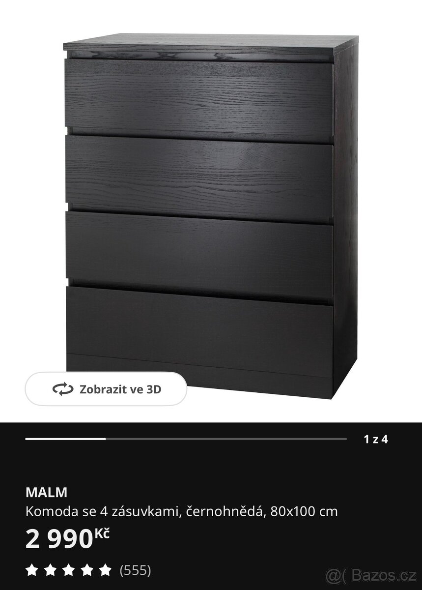 KOMODA MALM IKEA - 5