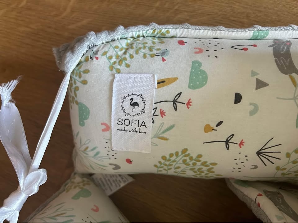 Hnízdečko, péřová zavinovačka, muchláček SOFIA made with lov - 5