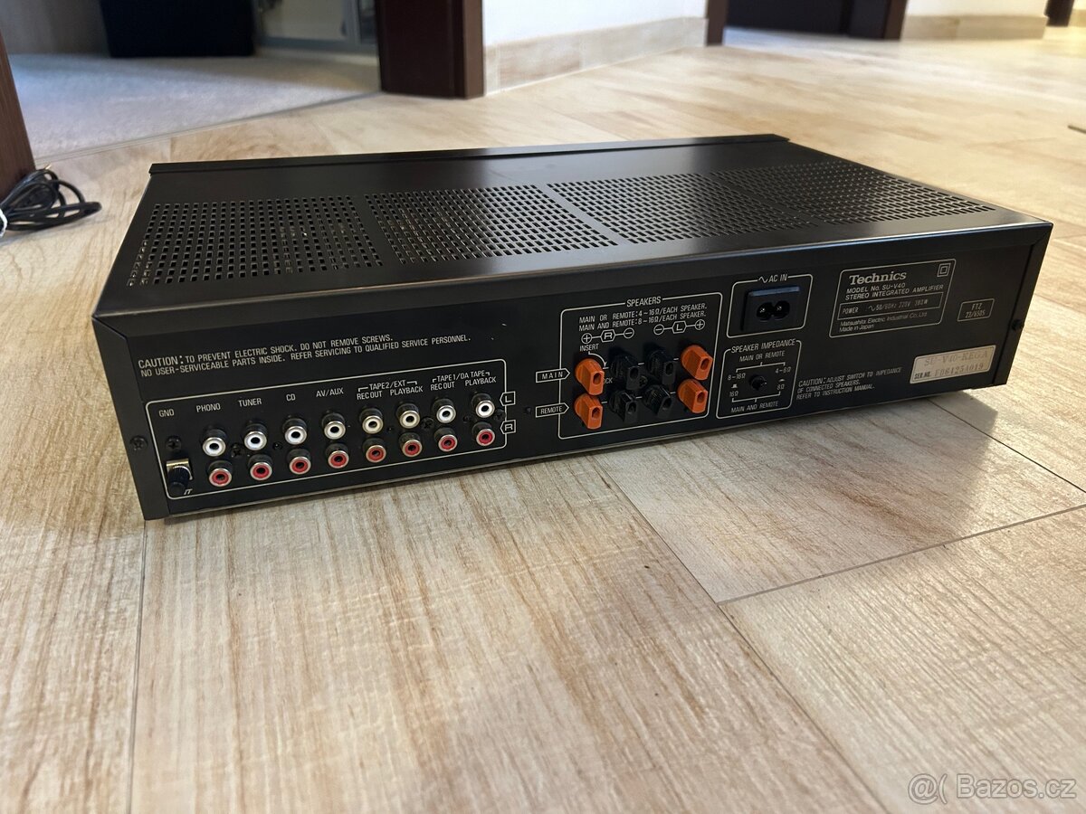 Zesilovač Technics SU-V40 Class AA Stereo Amplifier - 5