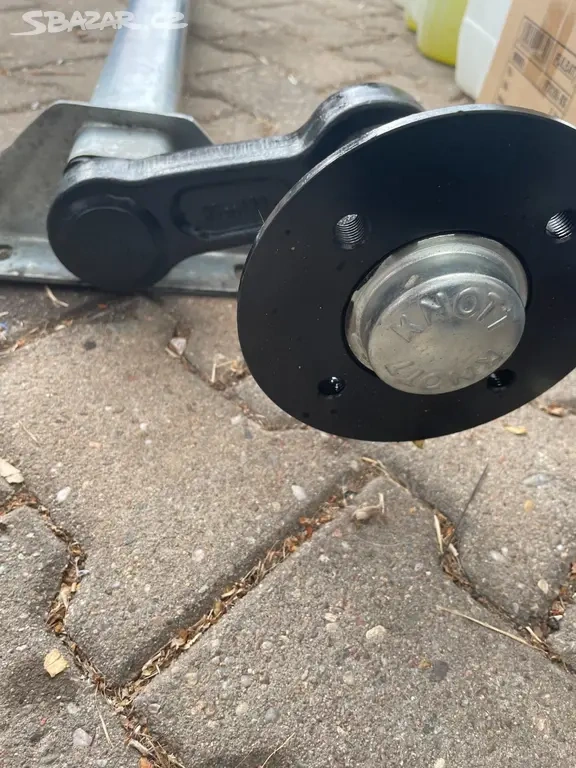 Nebrzděná náprava Knott - 750 kg VG 7-L - 5