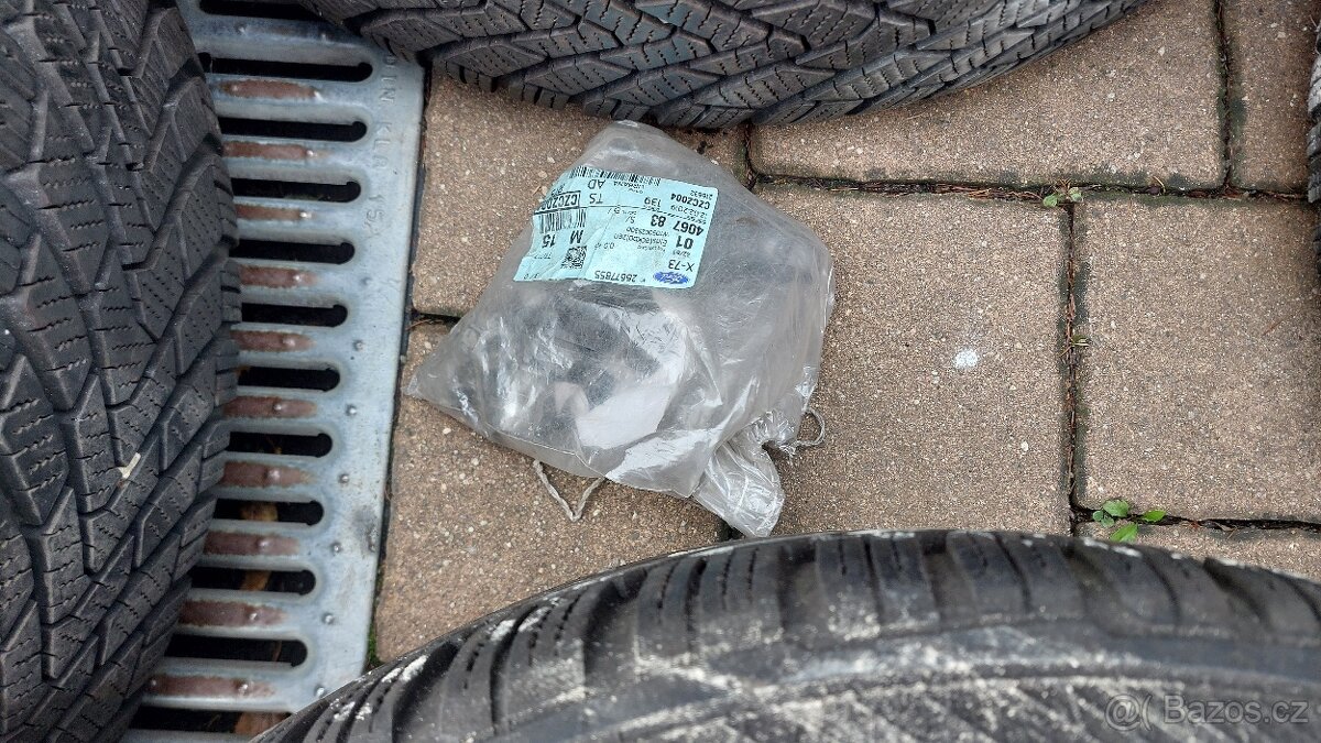 Kola zimní 16", orig. FORD, rozteč 5x108mm, pneu 215/55/16 - 5