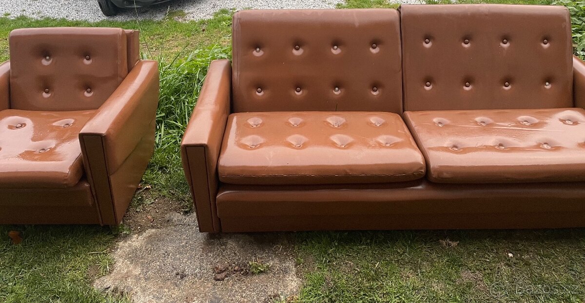 Koženkový gauč - 5